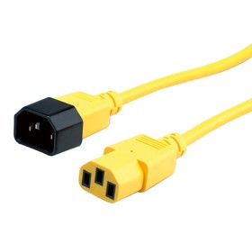 19.08.1521-25, Straight IEC C14 Plug to Straight IEC C13 Socket Power Cable, 1.8m