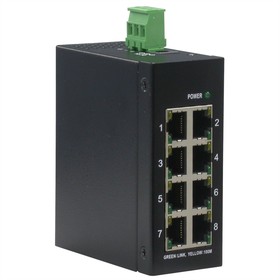 21.13.1156-1, 21.13.1156, Unmanaged 8 Port Switch