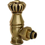 Угловой клапан для радиатора Liberty 1/2х3/4, цвет бронза, 0325-2000Z000