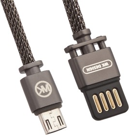 Фото 1/2 USB кабель WK MASTER WDC-030 Micro USB черный