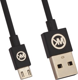 Фото 1/2 USB кабель WK Worm WDC-052 Micro USB черный
