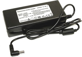 Фото 1/5 Блок питания (сетевой адаптер) для монитора и телевизора 14V 5.72A 80W 6.5x4.4 мм с иглой OEM черный, с сетевым кабелем