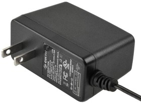 SWI24-12-N-P5, Wall Mount AC Adapters 24W 12V 2A NA 2.1 cent + Level VI