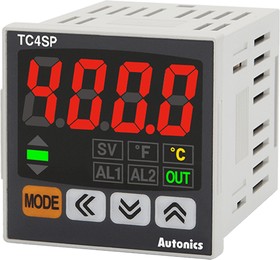TC4SP-14R Температурный контроллер с ПИД-регулятором, 4 разряда, Ш48хВ48, 1 вых. реле + 1 SSR (выход на твердотельное реле)+1 аварийный выхо