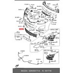 GDK4501T1A, Решётка переднего бампера