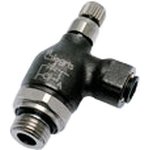 7100 04 10, Quick Exhaust Valve, G 1/8 Male x 10 bar, Threaded, Tube, Push In 4mm