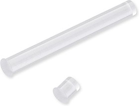 LFB025CTP , Panel Mount LED Light Pipe, Clear Round Lens, Clear LED included