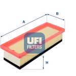 UFI Фильтр воздушный 30.301.00