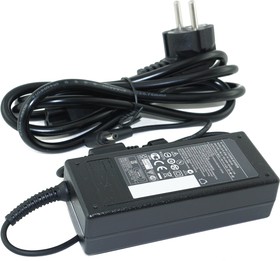 Фото 1/2 Блок питания (сетевой адаптер) для ноутбуков Asus 19V 3.42A 65W 4.0x1.35 мм черный, с сетевым кабелем Premium