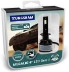 61400 PB2, Лампа автомобильная H1 LED (P14,5s) Megalight LED GEN II (упаковка 2шт.) (Tungsram)