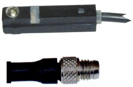 PNP-Hall Cylinder Magnetic Sensor, 10 to 30V dc, NO Operation with LED indicator