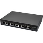 NST NS-SW-8F2G-P, PoE коммутатор Fast Ethernet