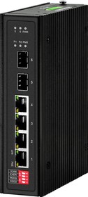 NST NS-SW-4G2G-P/I, Промышленный PoE коммутатор Gigabit Ethernet