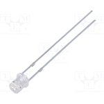 OSYYR234E1A, LED; 3mm; yellow; 220?330mcd; 140°; Front: flat; 1.8?2.6V