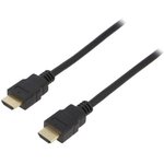 CH0078, Кабель, HDMI 2.1, вилка HDMI, с обеих сторон, 2м, черный