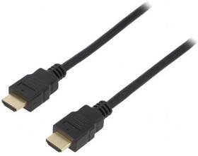 Фото 1/2 CH0078, Кабель, HDMI 2.1, вилка HDMI, с обеих сторон, 2м, черный