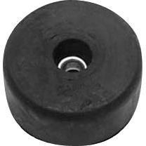 Фото 1/2 F1686/25, Rubber Foot with Metal Washer - 1 1/2" Diameter x 1" Thickness