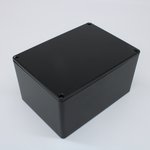 BS29BK, (140х100х75мм), Герметичный алюминиевый корпус с прокладкой, IP66, черный