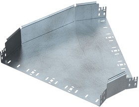 Угол горизонтальный 45 градусов Профи INOX (AISI 316) 600х80 (1,0 мм) Промрукав