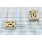 Кварцевый резонатор 9000 кГц, корпус HC49U, S, точность настройки 15 ppm ...