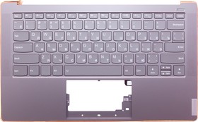 Фото 1/2 Клавиатура (топ-панель) для ноутбука Lenovo Yoga S940-14IWL серая с серым топкейсом