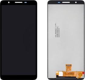 Фото 1/2 Дисплей (экран) в сборе с тачскрином для Samsung Galaxy A01 Core SM-A013F черный (Premium SC LCD)