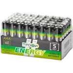 Батарейки Трофи LR03-40 bulk ENERGY Alkaline