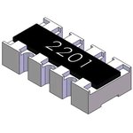 MP005585, Фиксированный резистор цепи, 1 кОм, Изолированный, 4 элемент(-ов) ...
