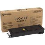 1T02H00EU0, Тонер-картридж Kyocera TK-675 чер. для KM 2560