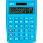 1189226, Калькулятор настольный КОМПАКТНЫЙ Deli E1238/BLUE синий 12-разр