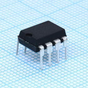 Фото 1/2 IR2183PBF, Двойной драйвер МОП-транзистора, высокой стороны и низкой стороны, 10В-20В, 2.3А, 220нс, DIP-8