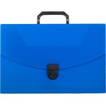 Папка-портфель пласт. ATTACHE A4/06 40мм синий