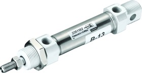 Pneumatic Compact Cylinder - 25mm Bore, 200mm Stroke, IAC Series, Double Acting