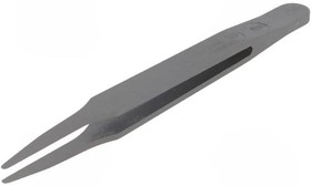 Фото 1/3 702A.CF, 115 mm, PA66/CF30 (Tip), Plastic (Body), Flat; Rounded, ESD Tweezers