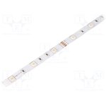 OPRGB5060-6012E, Лента LED, RGB, 5060, 12В, LED/м: 60, 10мм, белая PCB, 120° ...