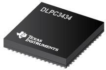 DLPC3434CZVB, Display Drivers & Controllers DLP&reg; display controller for DLP230KP (0.23 HD) DMD 176-NFBGA -30 to 85
