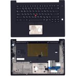 Клавиатура (топ-панель) для ноутбука Lenovo ThinkPad X1 Extreme 1st Gen черная с ...