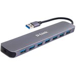 Концентратор D-Link USB 3.0 Hub, 7xUSB 3.0 with Fast-Charging port
