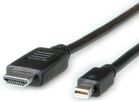 11.04.5795-10, Male Mini DisplayPort to Male HDMI, PVC Cable, 1m