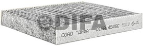 DIFA4546C, DIFA4546C Фильтр салонный (угольный) (LAK63 / K1047A) VW Golf / Bora