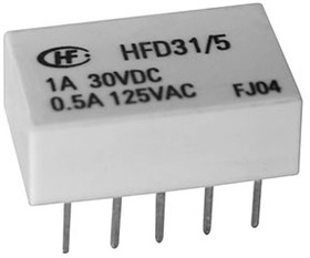 HFD31/24-L2S1R, Реле, 24 VDC , 125 V , 2 A