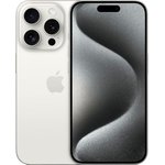 Смартфон Apple iPhone 15 Pro A3104 128Gb белый титан(MTQ53ZA/A)