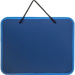 Папка-портфель на молнии синий с ручками