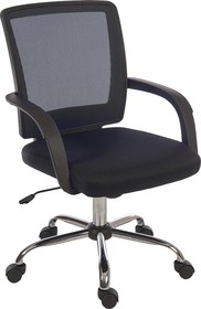 Фото 1/2 Black Fabric Typist Chair