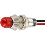 1782816R1R54UCL1, LED Indicator, Stranded Wire, Fixed, Red, DC, 28V