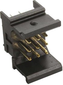 02539091102, Pin Header, C9 Module, Board-to-Board, 2.54 mm, 3 Rows, 9 Contacts, Through Hole Straight