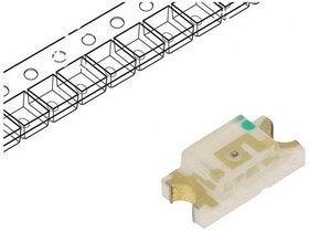 Фото 1/2 LL-S150UGC-1B, LED; SMD; 1206; yellow green; 20?40mcd; 3.2x1.6x1.1mm; 120°; 20mA