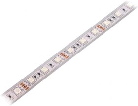 Фото 1/2 LS-5050F60RN-4, Лента LED, RGB, 5050, 12В, LED/м: 60, IP65, 120°, 14,4Вт/м, 900лм