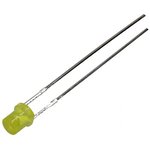 LL-304YD1X-2Y, LED; 3mm; yellow; 6?13mcd; 130°; Front: flat; 1.6?2.6V