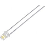 LL-304WC1X-W6-3P, LED; 3mm; white warm; 780?1300mcd; 100°; Front: flat; 2.6?3.6V